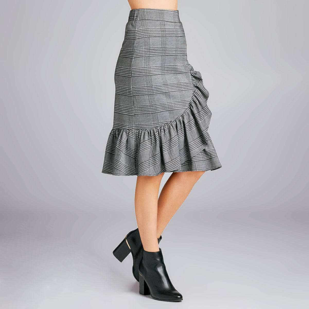 Jacquard Midi Skirt